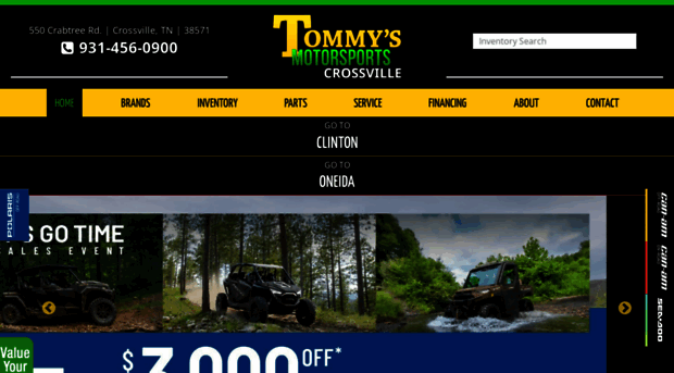 tommysmotorsportscrossville.com