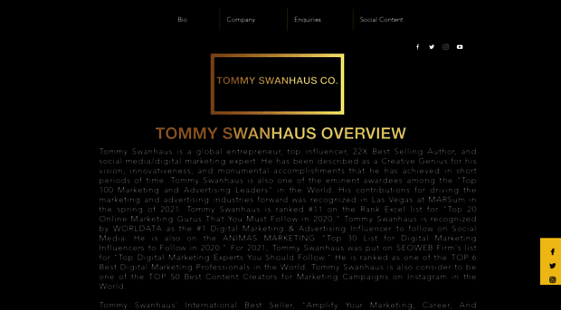 tommyswanhaus.com