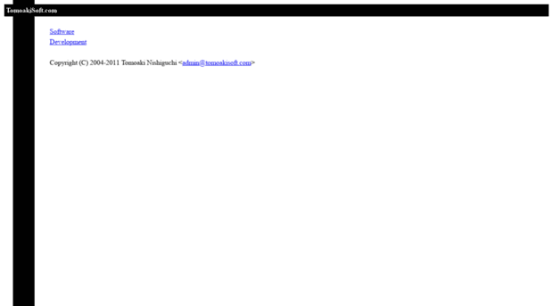 tomoakisoft.com