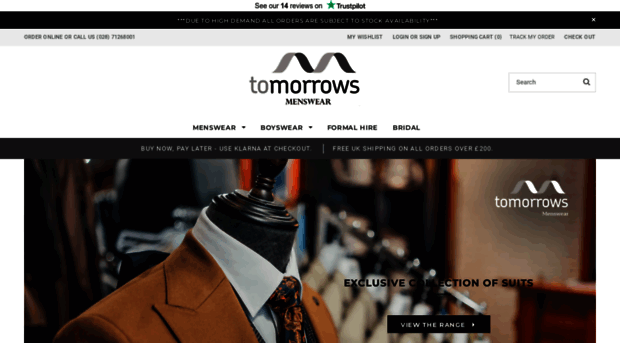 tomorrowsmenswear.com