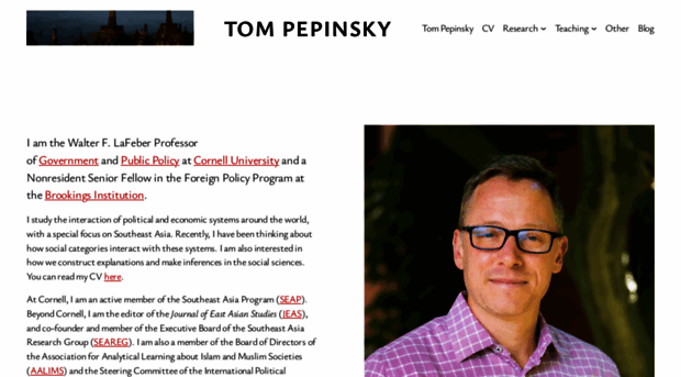 tompepinsky.com