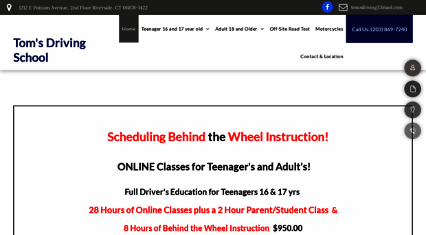 tomsdrivingschoolct.com