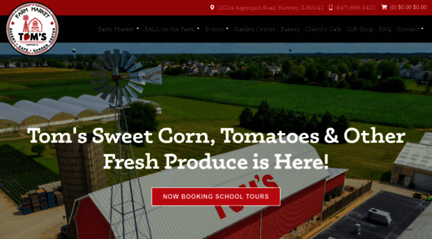 tomsfarmmarket.com