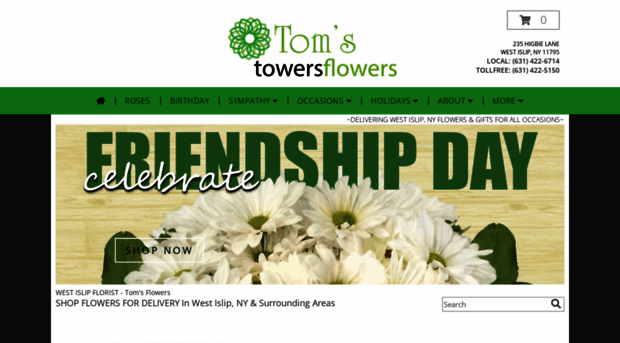 tomsflowers.com