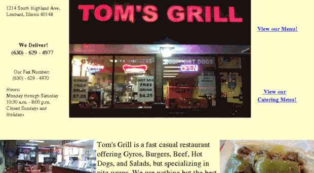 tomsgrill.net