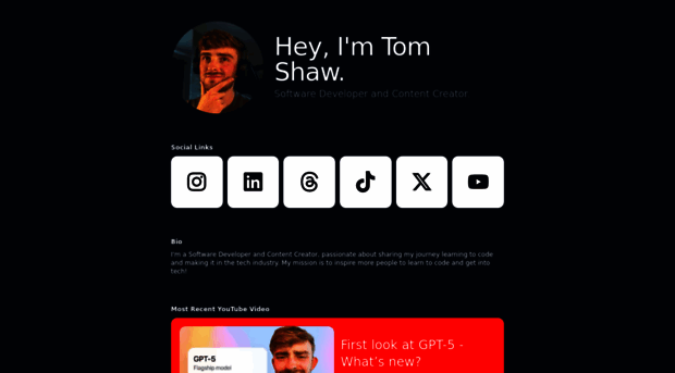 tomshaw.dev