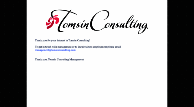 tomsinconsulting.com