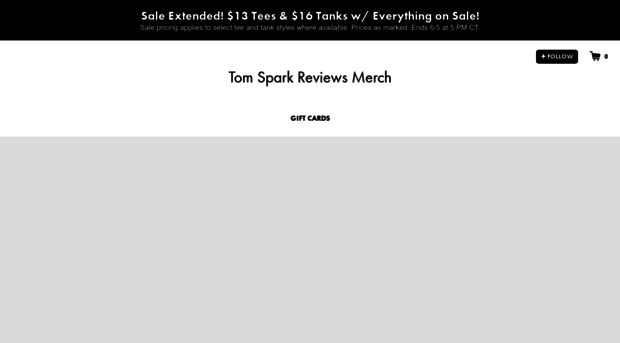 tomsparkreviews.threadless.com