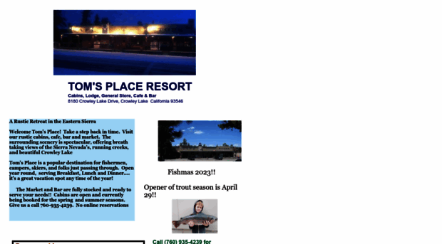 tomsplaceresort.com