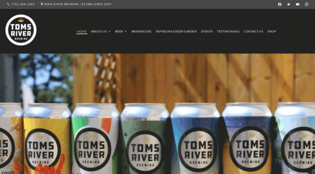 tomsriverbrewing.com