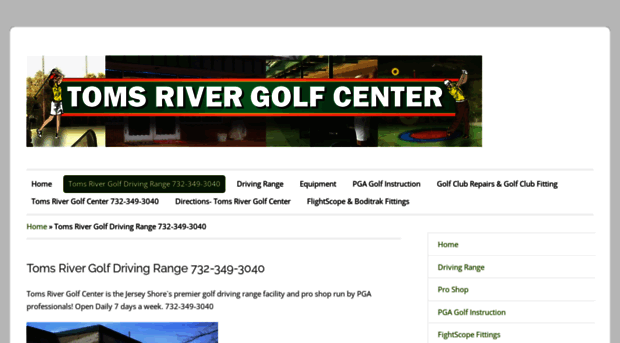 tomsrivergolfcenter.com