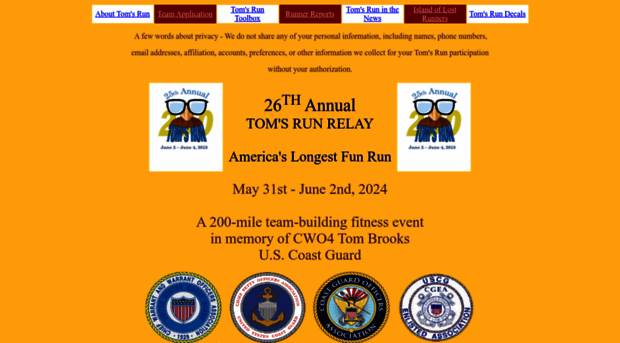 tomsrunrelay.org