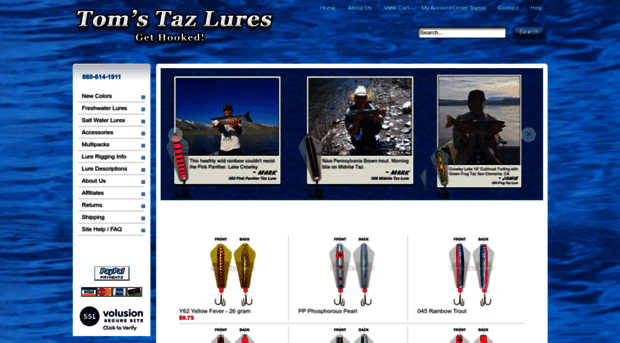 tomstazlures.com