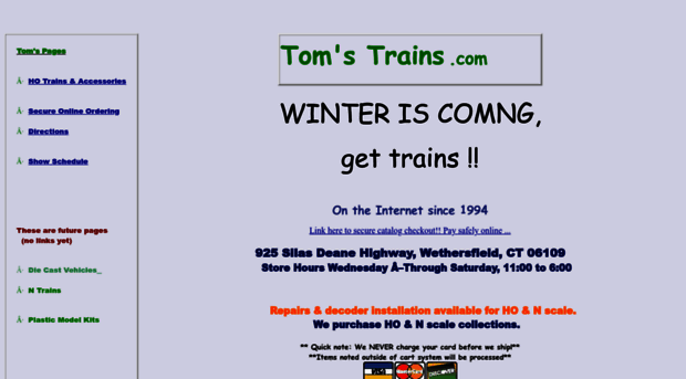 tomstrains.com