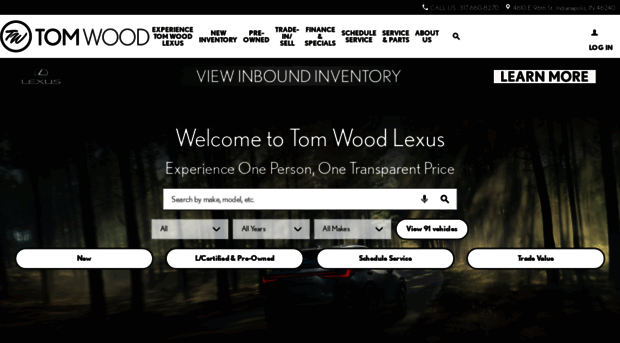 tomwoodlexus.com