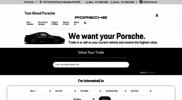 tomwoodporsche.com