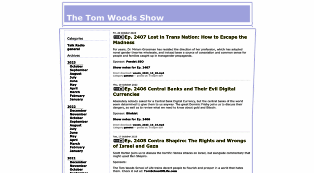 tomwoodsshow.libsyn.com