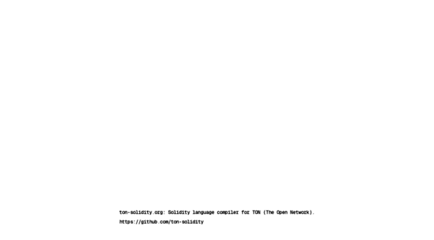 ton-solidity.org