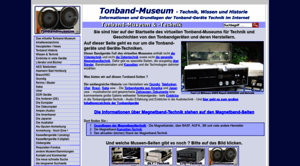 tonbandmuseum.info