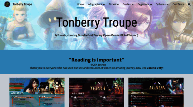 tonberrytroupe.com