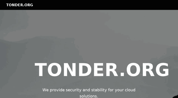 tonder.org