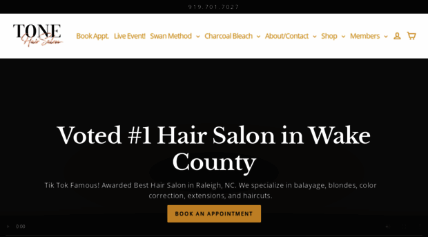 tonehairsalon.com