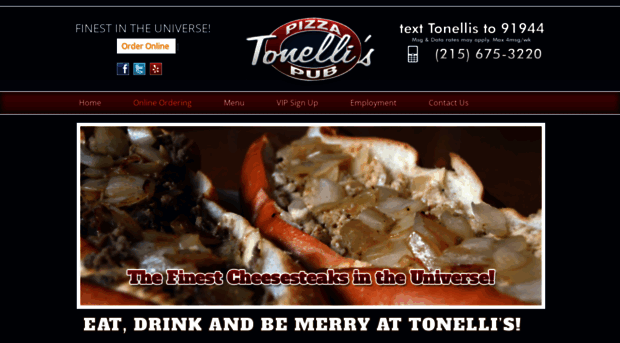 tonellispizza.com