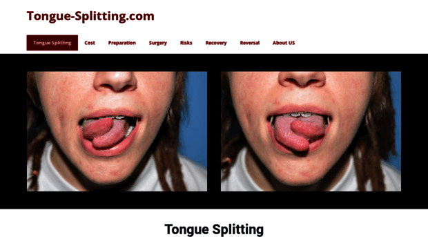 tongue-splitting.com