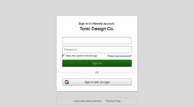 tonicdesign.harvestapp.com