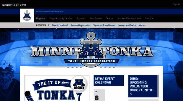 tonkahockey.org