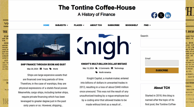 tontinecoffeehouse.com