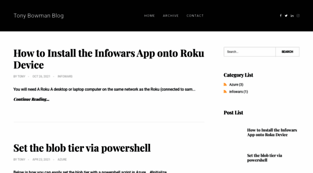 tonybowman.com