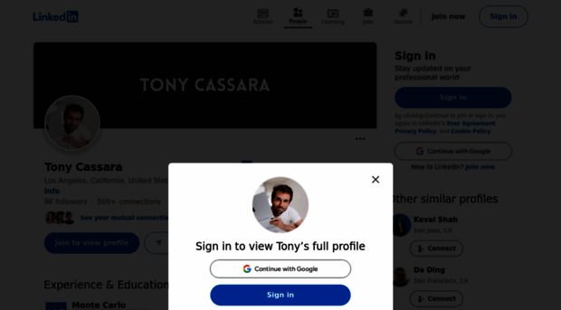 tonycassara.com