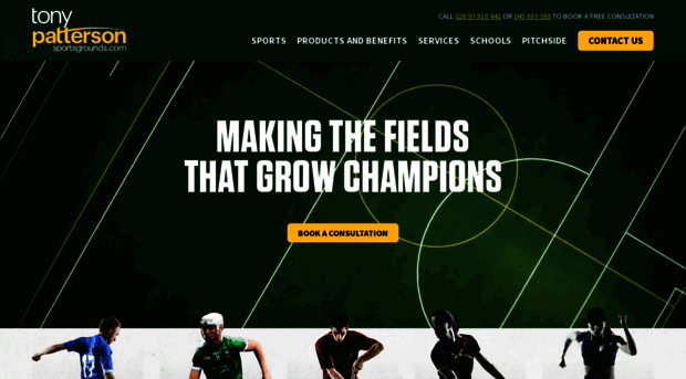 tonypattersonsportsgrounds.com