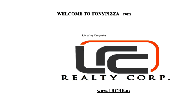 tonypizza.com