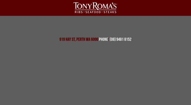 tonyromas.com.au