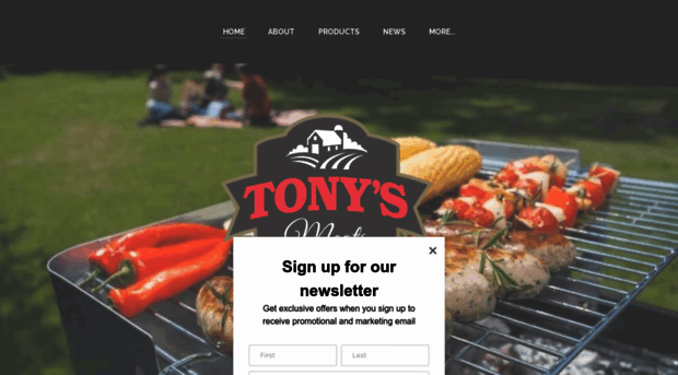 tonys-meats.com