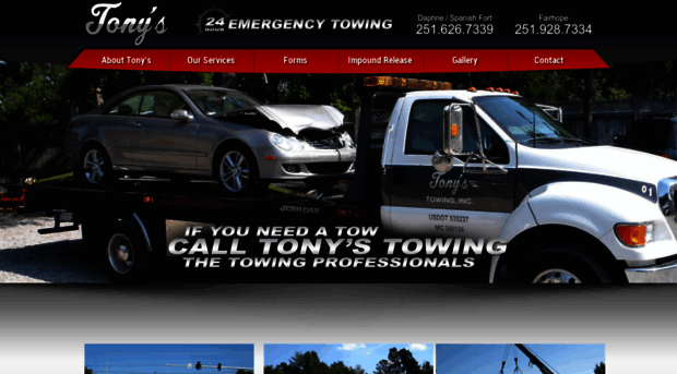 tonys-towing.com