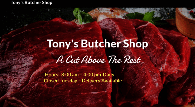tonysbutchershop.com