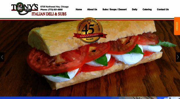 tonysdeliandsubs.com