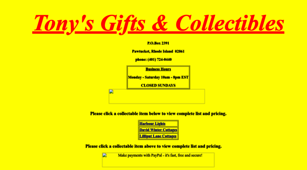 tonysgifts.com