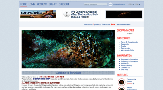 tonyshells.com