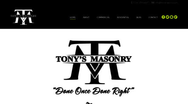 tonysmasonry.com