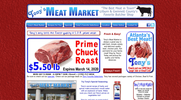 tonysmeatmarket.com