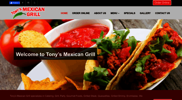 tonysmexicangrill.com