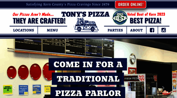 tonyspizzacompany.com