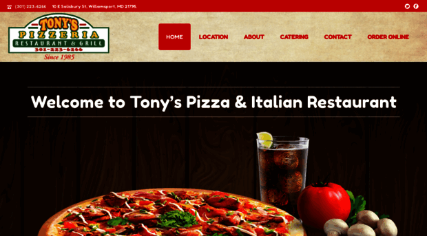 tonyspizzawilliamsport.com