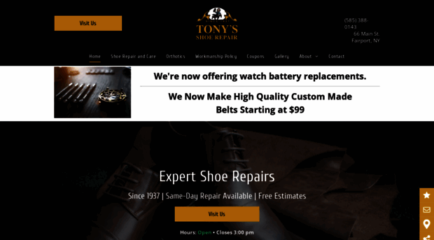 tonysshoerepairfairport.com