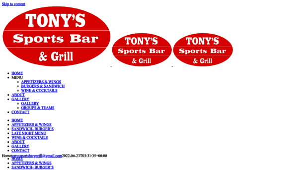 tonyssportsbarngrill.com