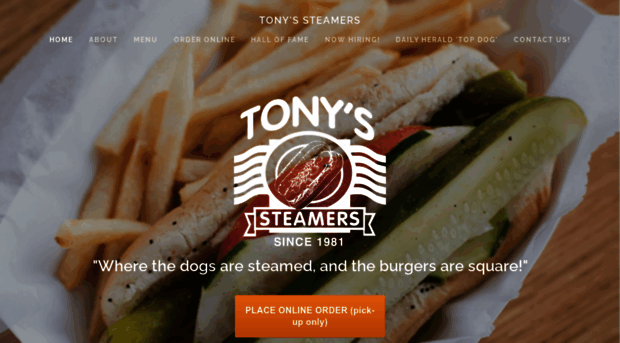 tonyssteamers.com